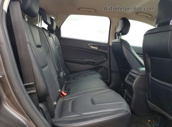 2FMPK3K95JBB42734 2018 FORD EDGE Серый Вид задней части салона