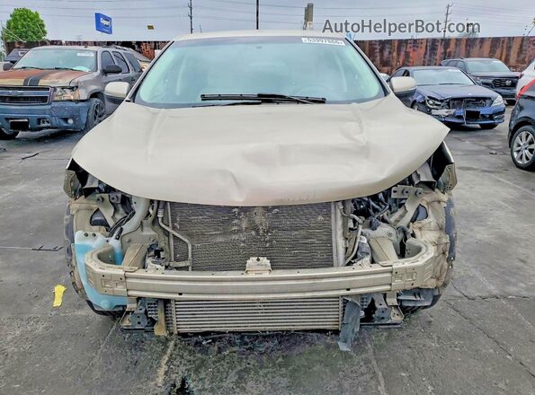 2FMPK3K95JBB79704 2018 FORD EDGE Gold Вид спереду
