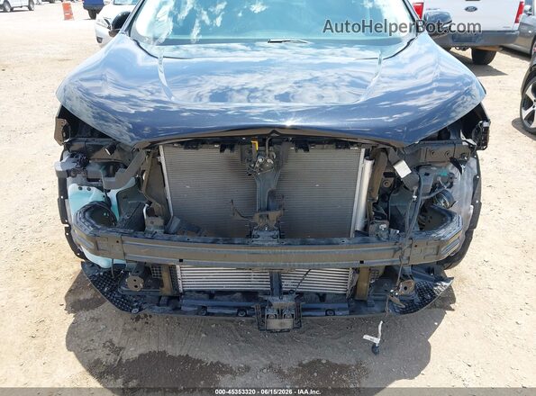 2FMPK3K95KBB52973 2019 FORD EDGE Черный Вид спереди