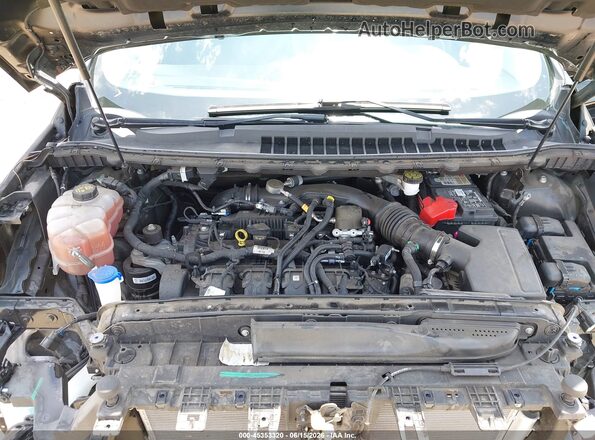 2FMPK3K95KBB52973 2019 FORD EDGE Черный Вид сзади