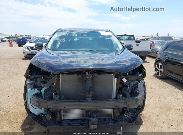 2FMPK3K95KBB52973 2019 FORD EDGE Черный Вид задней части салона