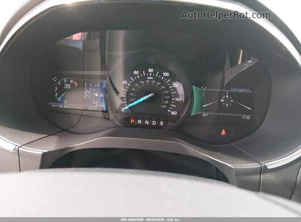 2FMPK3K95KBC32516 2019 FORD EDGE Red Vista de los asientos traseros