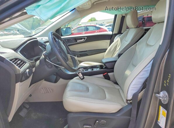 2FMPK3K95KBC49493 2019 FORD EDGE Charcoal Սալոնի դիմացի տեսք