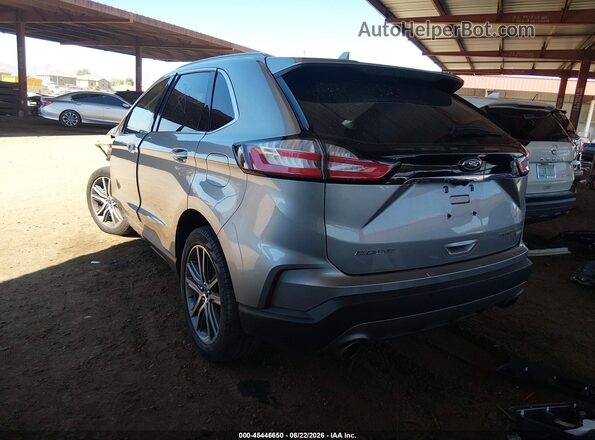 2FMPK3K95LBA43687 2020 FORD EDGE Silver Հետևի ձախ