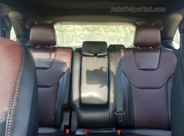 2FMPK3K95LBA59002 2020 FORD EDGE Черный Вид задних сидений