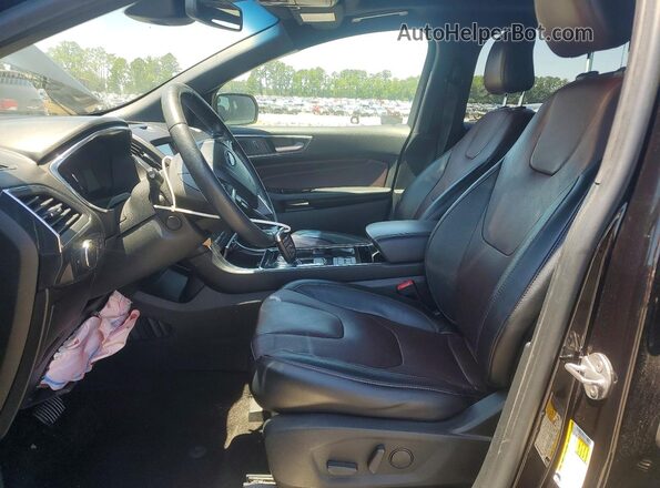 2FMPK3K95LBA59002 2020 FORD EDGE Черный Вид салона спереди