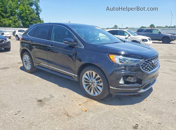 2FMPK3K95LBA59002 2020 FORD EDGE Черный Передняя правая четверть
