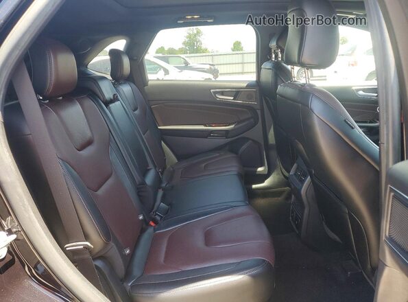 2FMPK3K95LBA59002 2020 FORD EDGE Черный Вид задней части салона