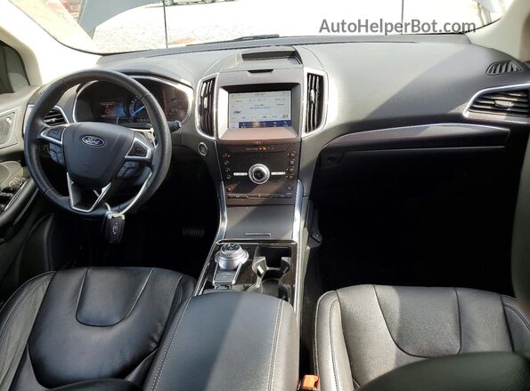 2FMPK3K95LBB27931 2020 FORD EDGE Black Dashboard view