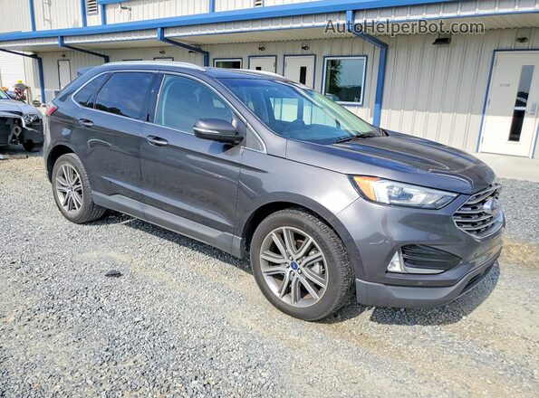 2FMPK3K95LBB27931 2020 FORD EDGE Black Front right