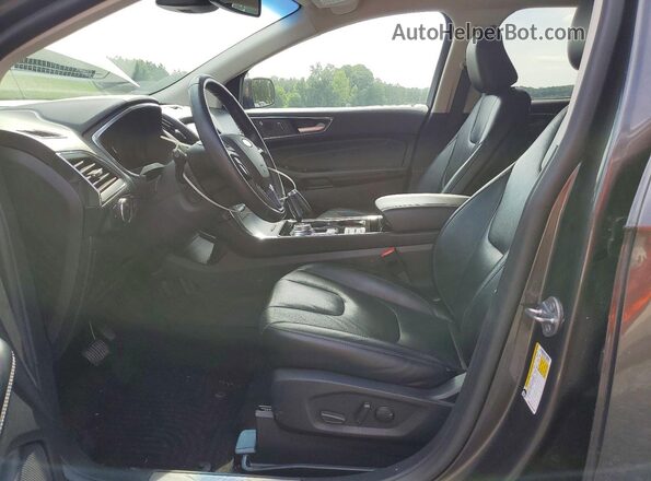 2FMPK3K95LBB27931 2020 FORD EDGE Black Front interior view