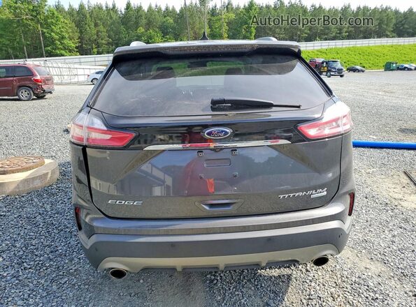 2FMPK3K95LBB27931 2020 FORD EDGE Black Rear view
