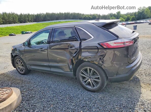 2FMPK3K95LBB27931 2020 FORD EDGE Black Rear left