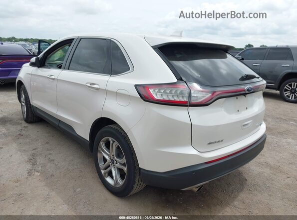 2FMPK3K96HBB19652 2017 FORD EDGE White Trasero izquierdo