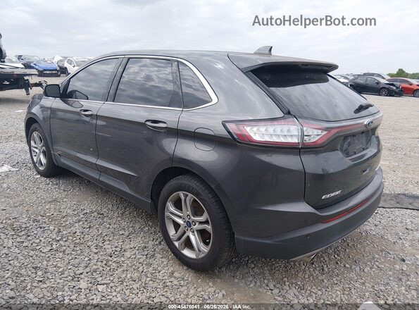 2FMPK3K96HBB19795 2017 FORD EDGE Gray Задня ліва чверть