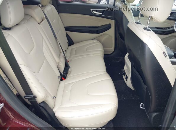2FMPK3K96JBB36909 2018 FORD EDGE Purple Widok naklejki z numerem VIN