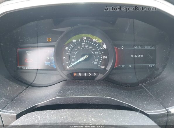 2FMPK3K96JBB36909 2018 FORD EDGE Purple Widok tylnych siedzeń