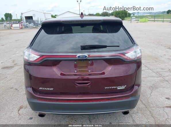 2FMPK3K96JBB36909 2018 FORD EDGE Purple 