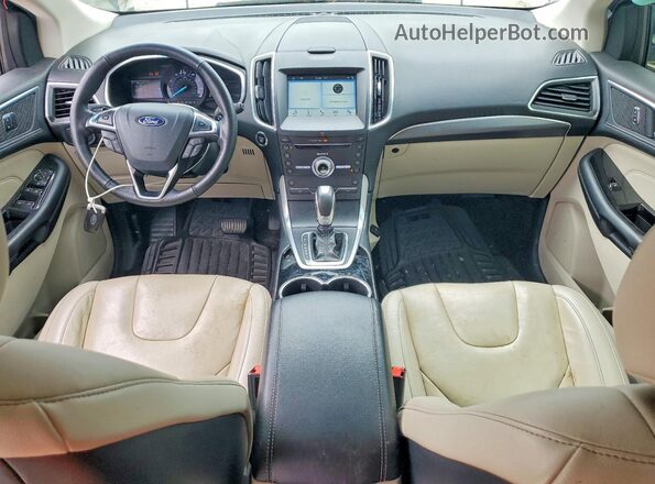 2FMPK3K96JBB74270 2018 FORD EDGE Blue 