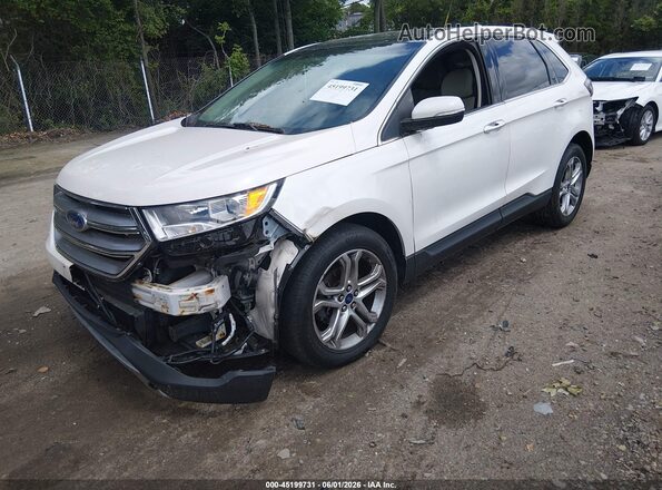 2FMPK3K96JBC24200 2018 FORD EDGE White 