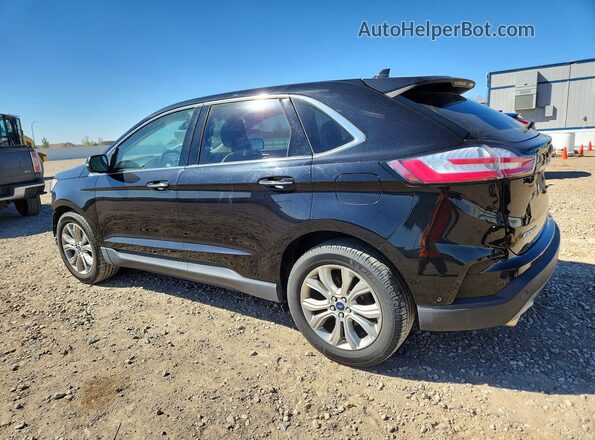 2FMPK3K96KBB89207 2019 FORD EDGE Black Հետևի ձախ