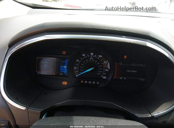 2FMPK3K96LBB31521 2020 FORD EDGE Black Widok tylnych siedzeń