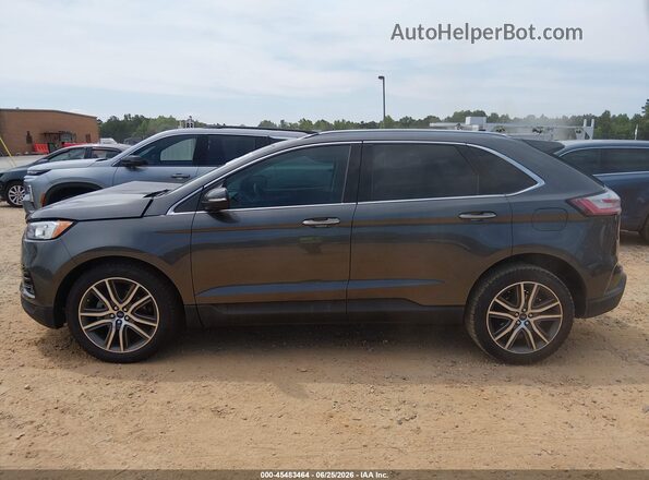 2FMPK3K96LBB31521 2020 FORD EDGE Black Widok wnętrza 360 stopni