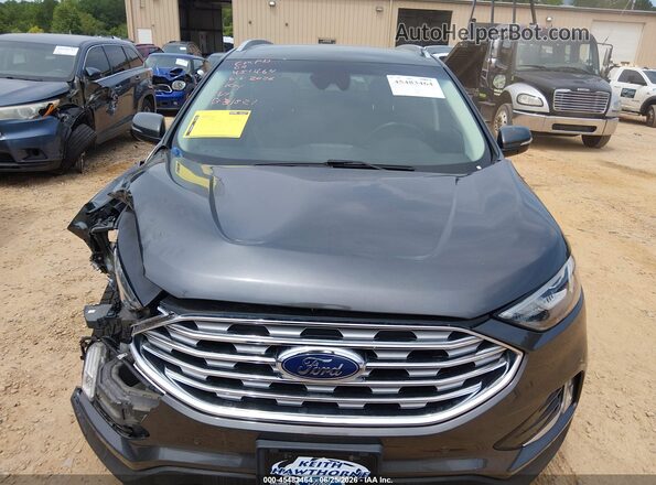 2FMPK3K96LBB31521 2020 FORD EDGE Black Widok zestawu wskaźników