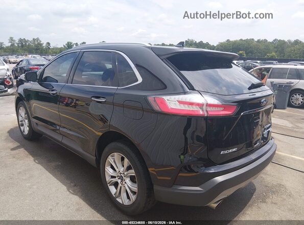 2FMPK3K97KBB54076 2019 FORD EDGE Black Trasero izquierdo