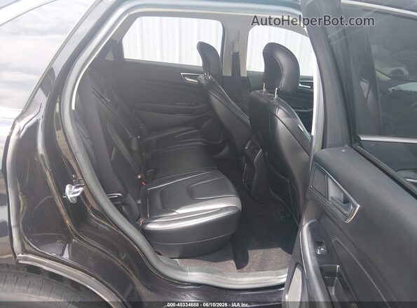 2FMPK3K97KBB54076 2019 FORD EDGE Black Vista de la etiqueta del VIN