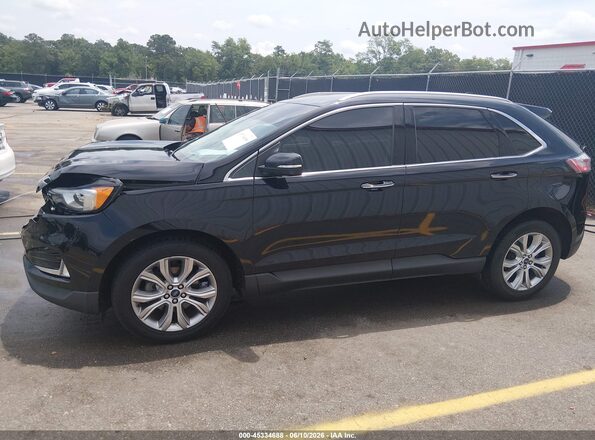 2FMPK3K97KBB54076 2019 FORD EDGE Black Vista interior de 360 grados