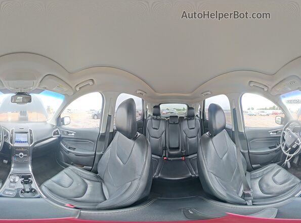 2FMPK3K97KBB54238 2019 FORD EDGE Black 360 interior view