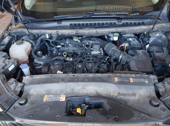 2FMPK3K97KBB75316 2019 FORD EDGE Черный Вид сзади
