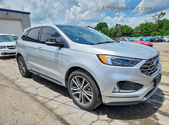2FMPK3K97KBC06449 2019 FORD EDGE Silver 