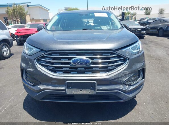 2FMPK3K97LBA96939 2020 FORD EDGE Gray Widok wnętrza z tyłu
