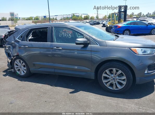 2FMPK3K97LBA96939 2020 FORD EDGE Gray Widok wnętrza 360 stopni