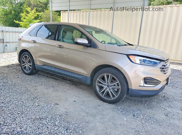 2FMPK3K97LBB59537 2020 FORD EDGE Beige Առջևի աջ