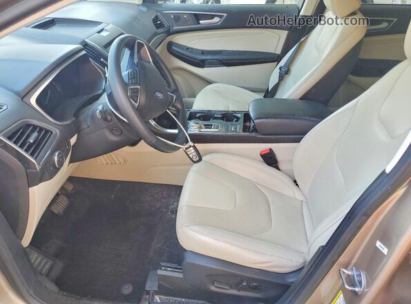 2FMPK3K97LBB59537 2020 FORD EDGE Beige Սալոնի դիմացի տեսք