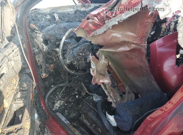 2FMPK3K98HBC52185 2017 FORD EDGE Red Вид панелі приладів