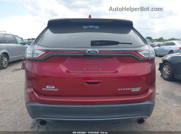 2FMPK3K98JBB32506 2018 FORD EDGE Burgundy 