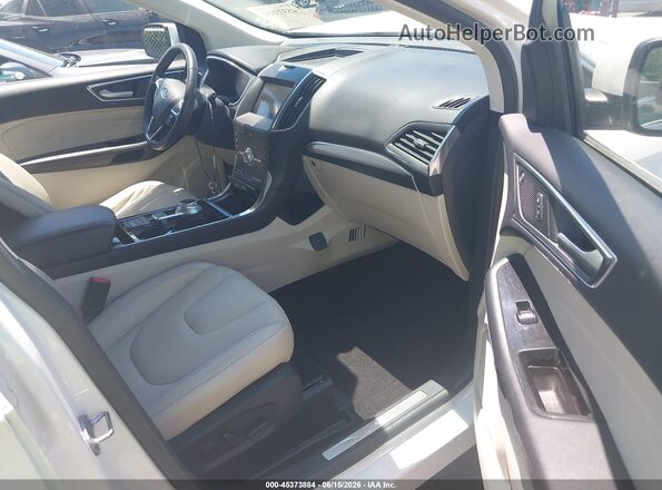 2FMPK3K98LBA22946 2020 FORD EDGE White წინა სალონის ხედი
