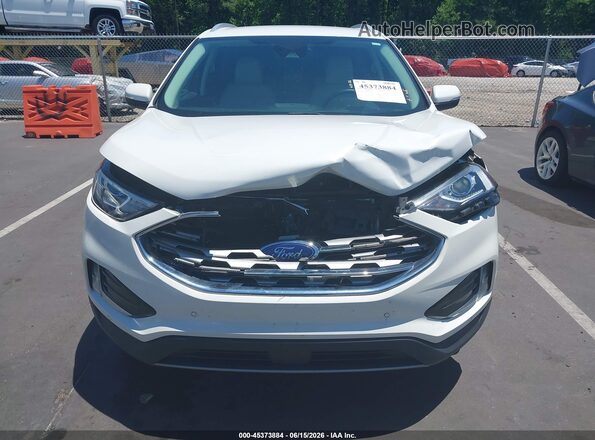 2FMPK3K98LBA22946 2020 FORD EDGE White ხელსაწყოთა პანელის ხედი