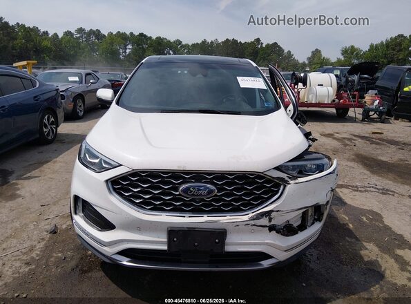 2FMPK3K98LBA34210 2020 FORD EDGE White ხელსაწყოთა პანელის ხედი