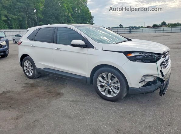 2FMPK3K98LBA53551 2020 FORD EDGE White Przód prawy