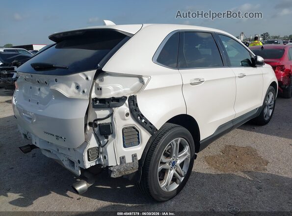 2FMPK3K99HBB76203 2017 FORD EDGE White Rear right