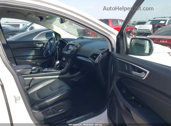 2FMPK3K99HBB76203 2017 FORD EDGE White Front interior view