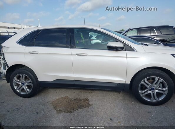 2FMPK3K99HBB76203 2017 FORD EDGE White Rear interior view