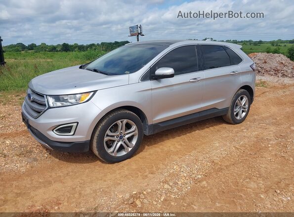 2FMPK3K9XHBB29231 2017 FORD EDGE Silver Przód lewy