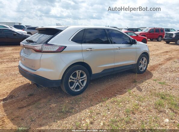 2FMPK3K9XHBB29231 2017 FORD EDGE Silver Tył prawy