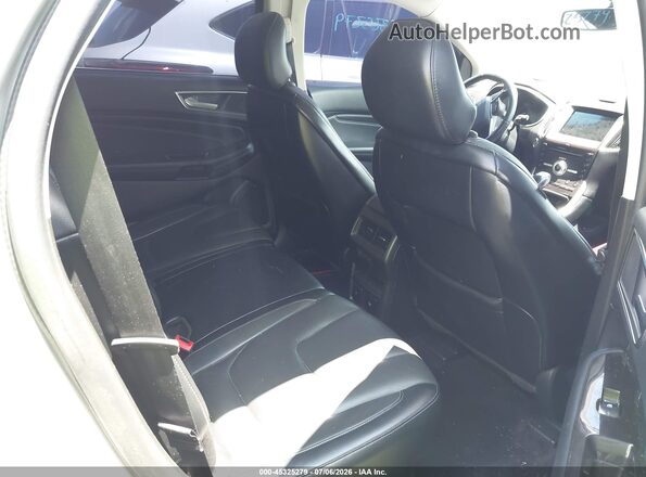 2FMPK3K9XHBB29231 2017 FORD EDGE Silver Widok naklejki z numerem VIN